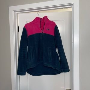 North Face Fleece Quarter Zip